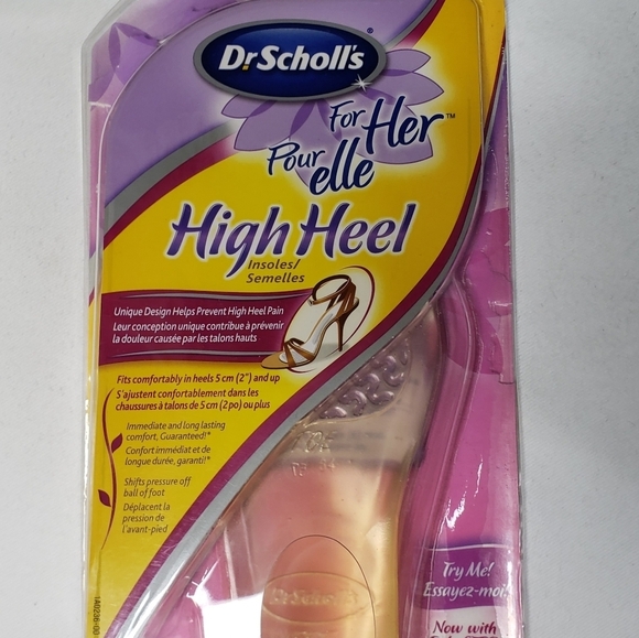 Dr Scholls For Her High Heel Insoles NEW One Pair Size 6-10 - Picture 7 of 9
